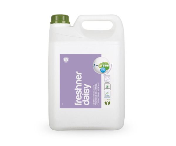 Detergente liquido delicato per l’igiene delle mani e del corpo FRESHNER DAISY ECOLABEL - tanica ...